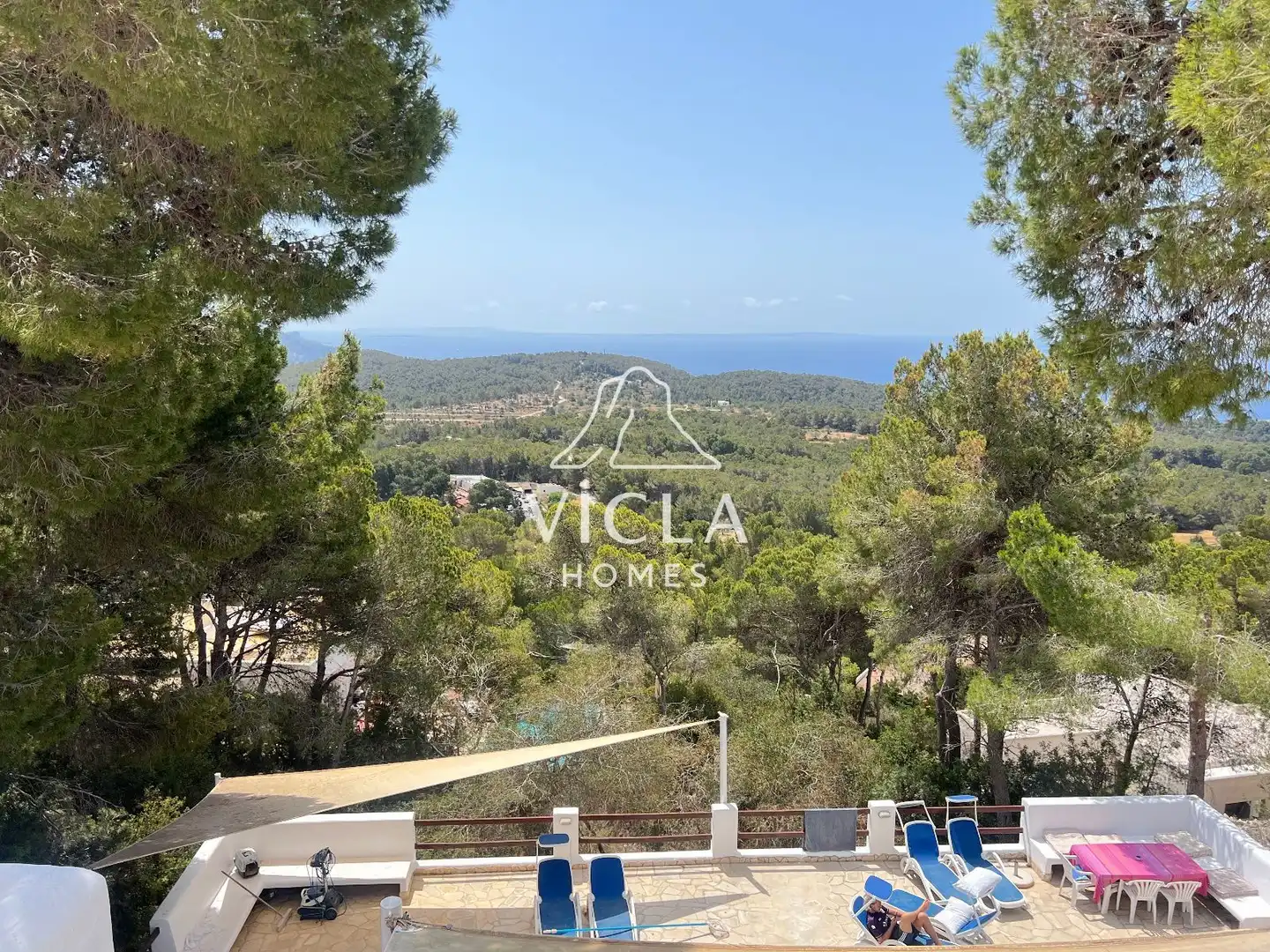Vista exterior de Casa o chalet de alquiler en Sant Josep de sa Talaia con Aire acondicionado, Calefacción y Terraza