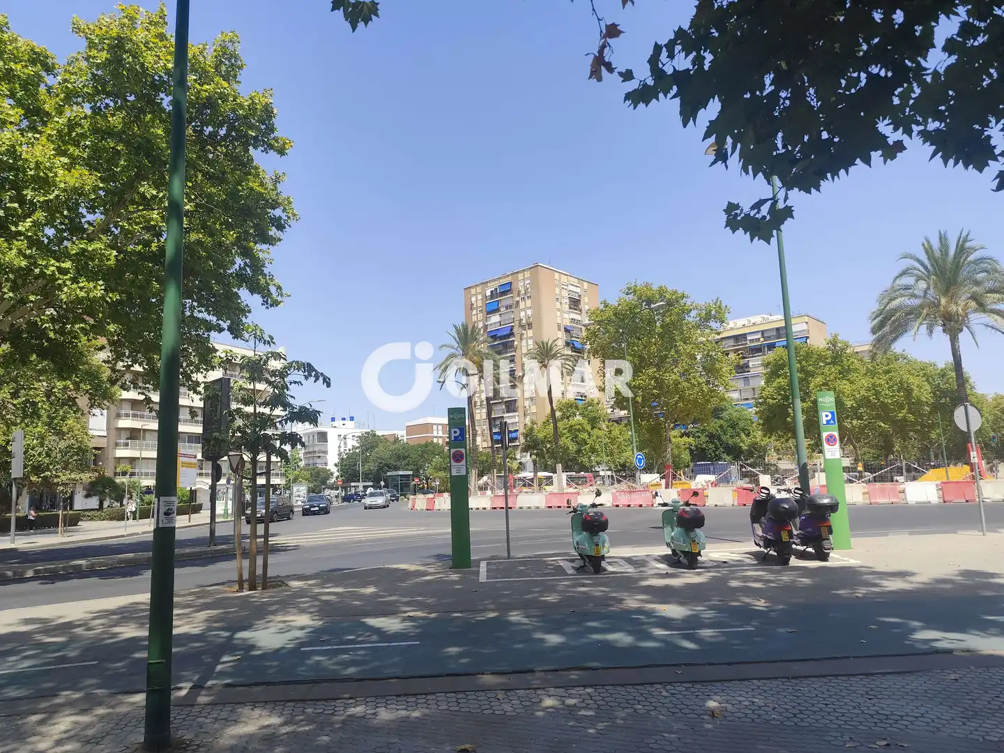 Außenansicht von Wohnung zur Miete in Sevilla mit Heizung und Möbliert