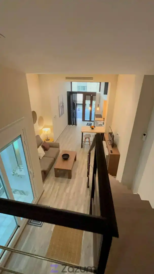 Wohnzimmer von Loft zur Miete in Sevilla mit Klimaanlage, Heizung und Möbliert