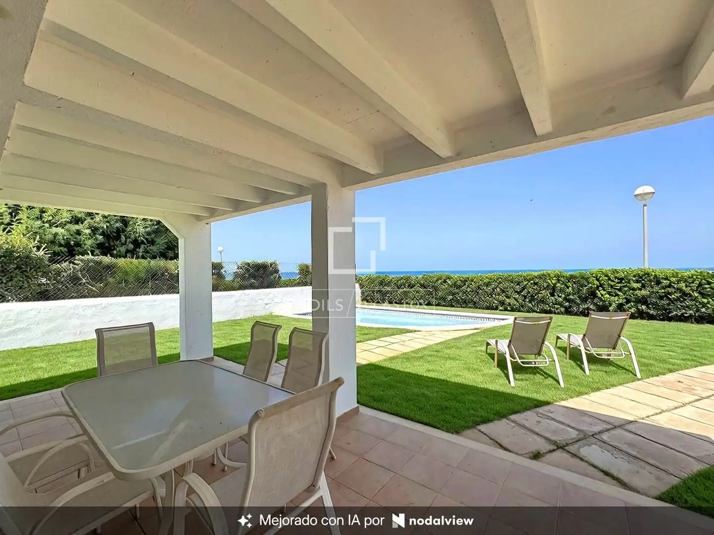 Jardí de Casa o xalet en venda en Ciutadella de Menorca amb Aire condicionat, Jardí privat i Piscina