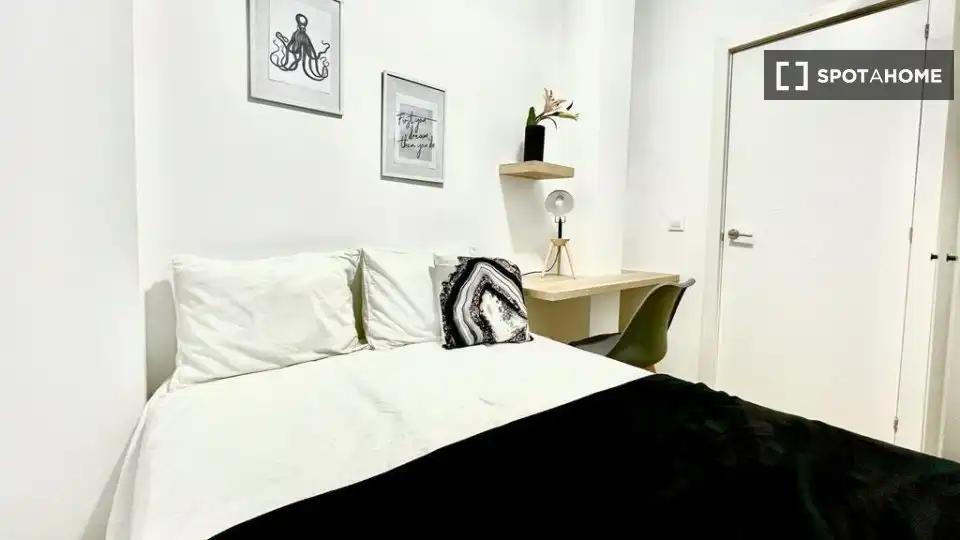 Habitación de Piso para compartir en Madrid con Aire acondicionado, Calefacción y Terraza