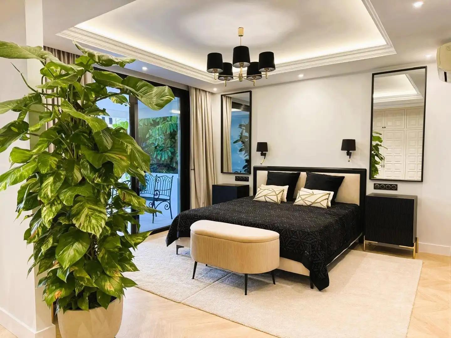 Bedroom of Houses for sale in Adeje  with Air Conditioner, Private garden and Terrace