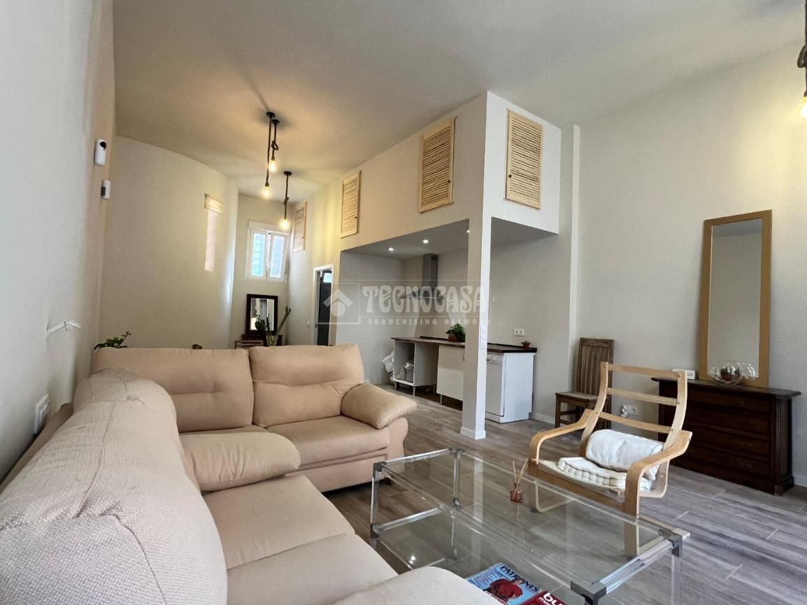 Living room of Loft for sale in  Madrid Capital