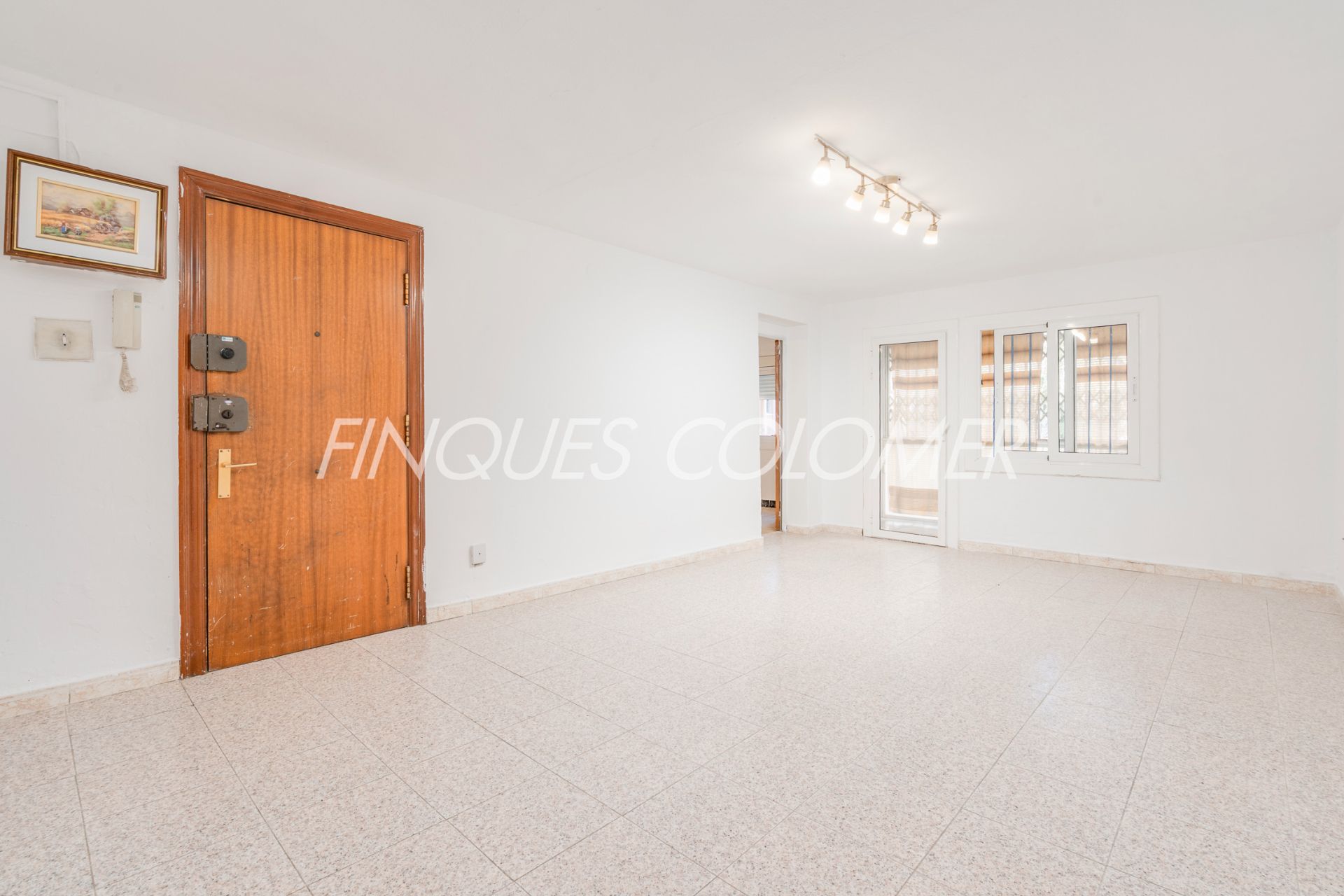 Living room of Flat for sale in Rubí  with Oven and Alarm