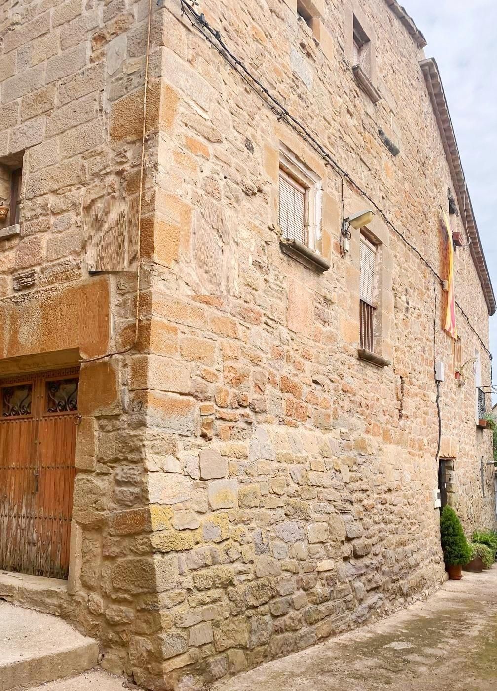 Exterior view of House or chalet for sale in Argençola  with Air Conditioner, Heating and Terrace