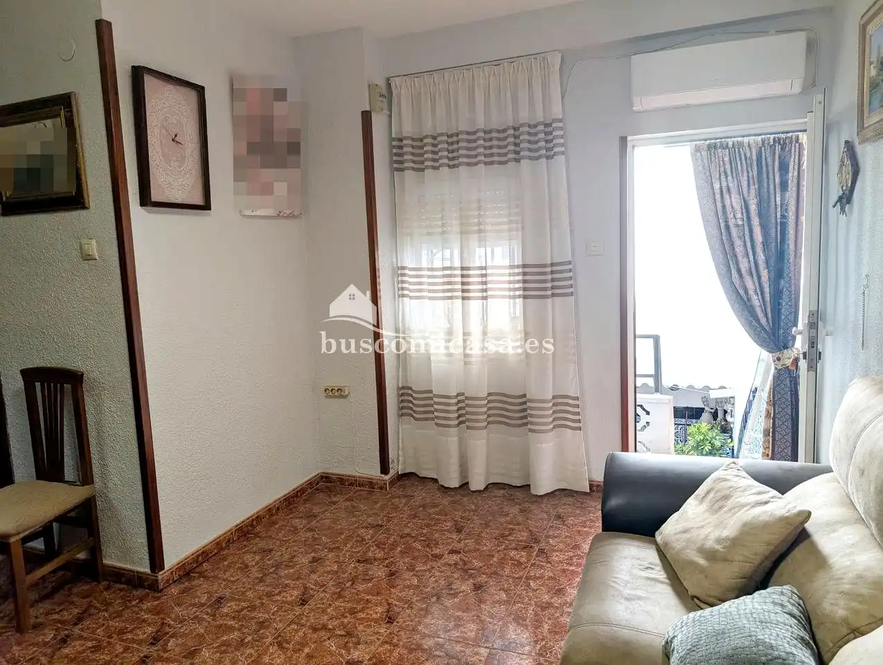 Dormitori de Casa adosada en venda en Jaén amb Aire condicionat, Terrassa i Balcó
