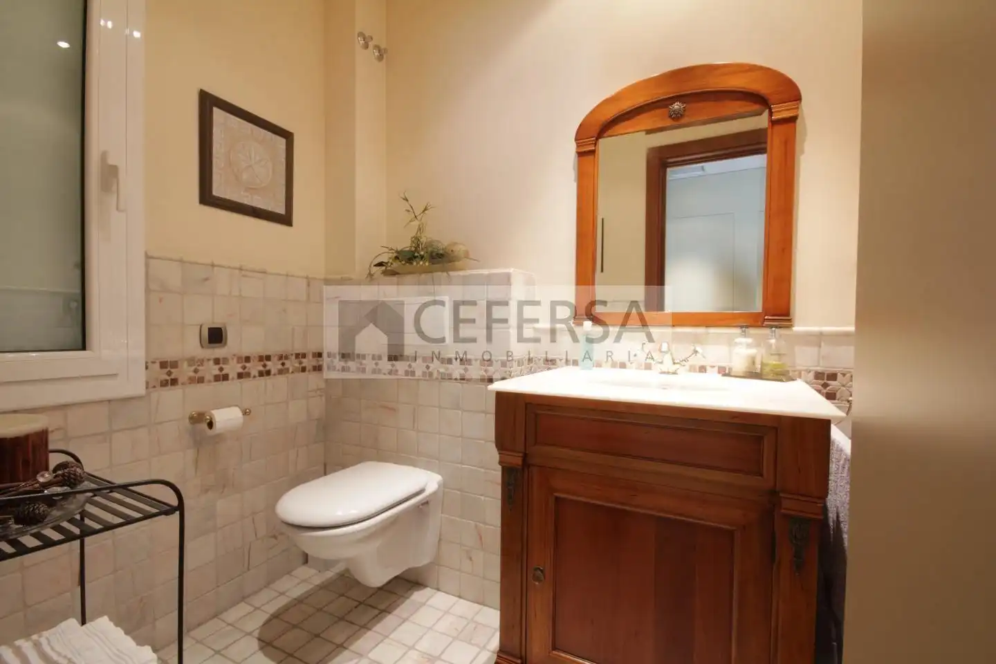 Bany de Casa o xalet en venda en Barcelona amb Aire condicionat, Jardí privat i Terrassa