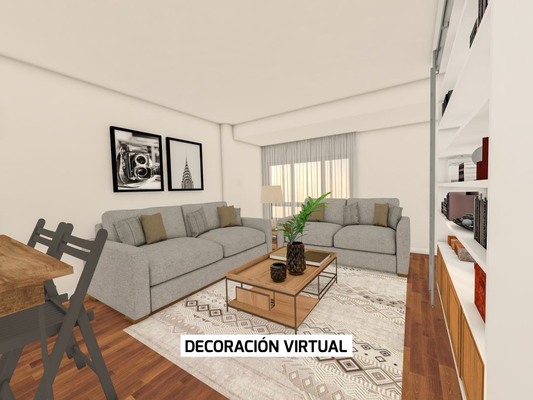 Sala d'estar de Pis en venda en Vitoria - Gasteiz amb Calefacció, Parquet i Traster