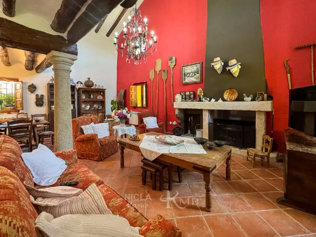 Living room of Houses for sale in Vélez-Blanco  with Air Conditioner, Terrace and Swimming Pool
