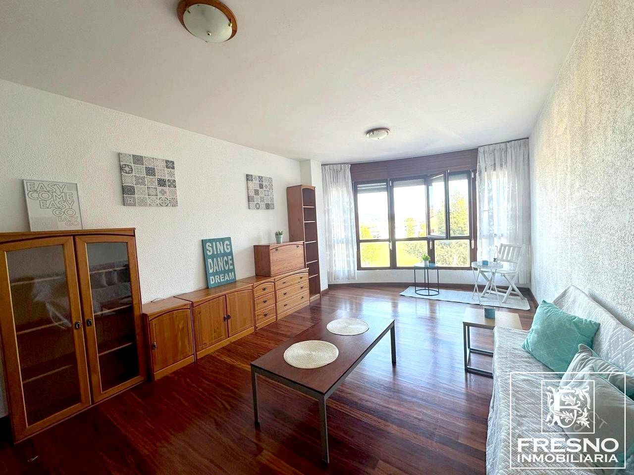 Living room of Flat for sale in Piélagos  with Heating, Parquet flooring and Balcony