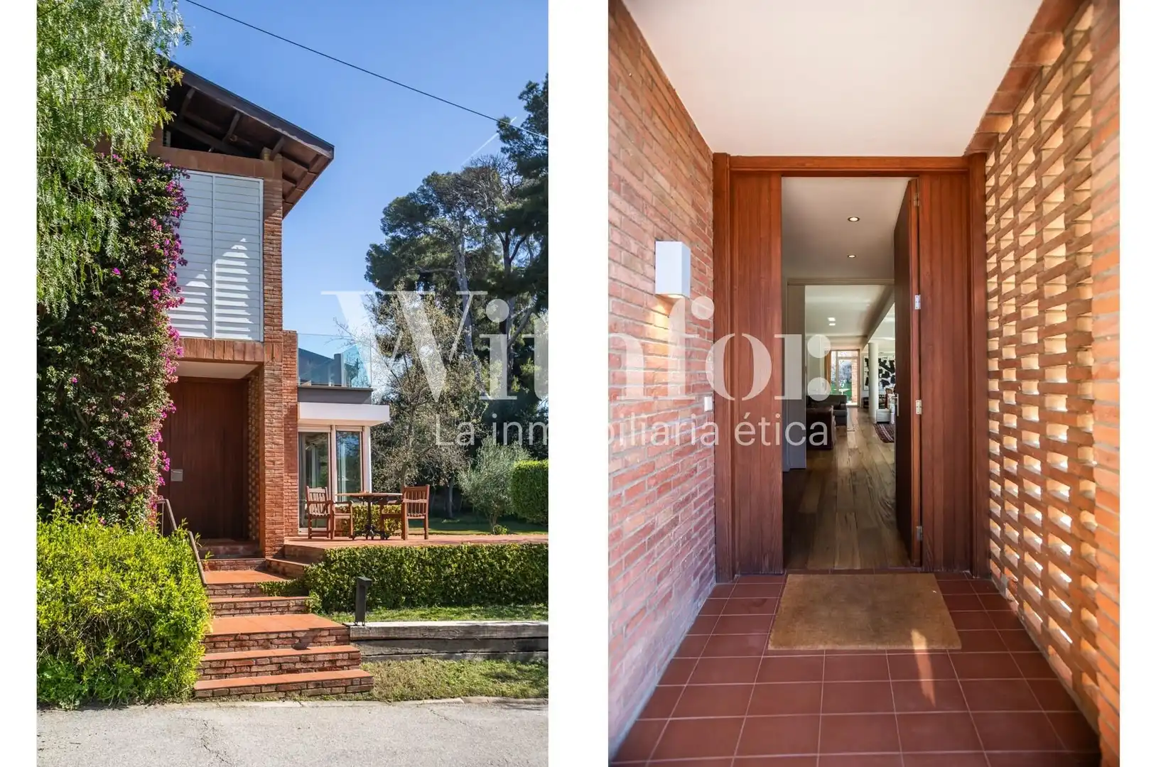 Exterior view of Houses for rent in Esplugues de Llobregat  with Air Conditioner, Heating and Private garden