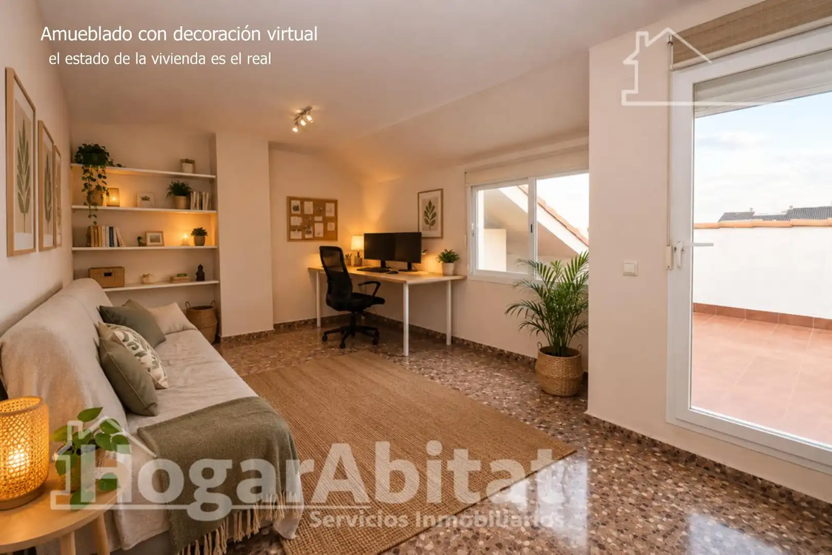 Wohnzimmer von Dachboden zum Verkauf in Alcàsser, Valencia
