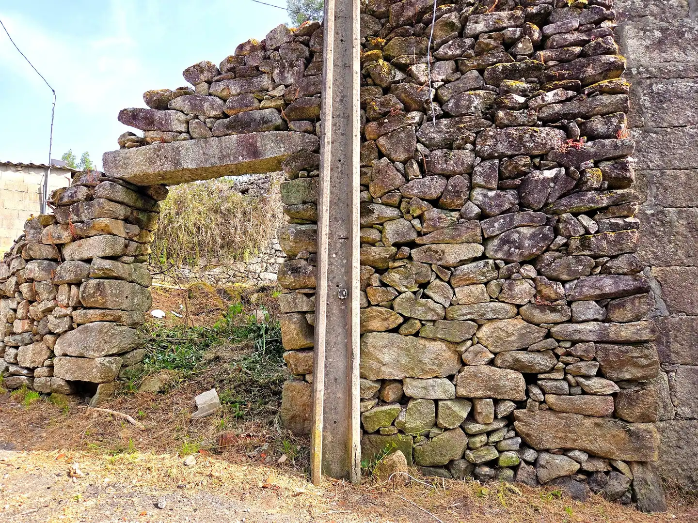Vista exterior de Finca rústica en venta en Meis con Jardín privado y Terraza