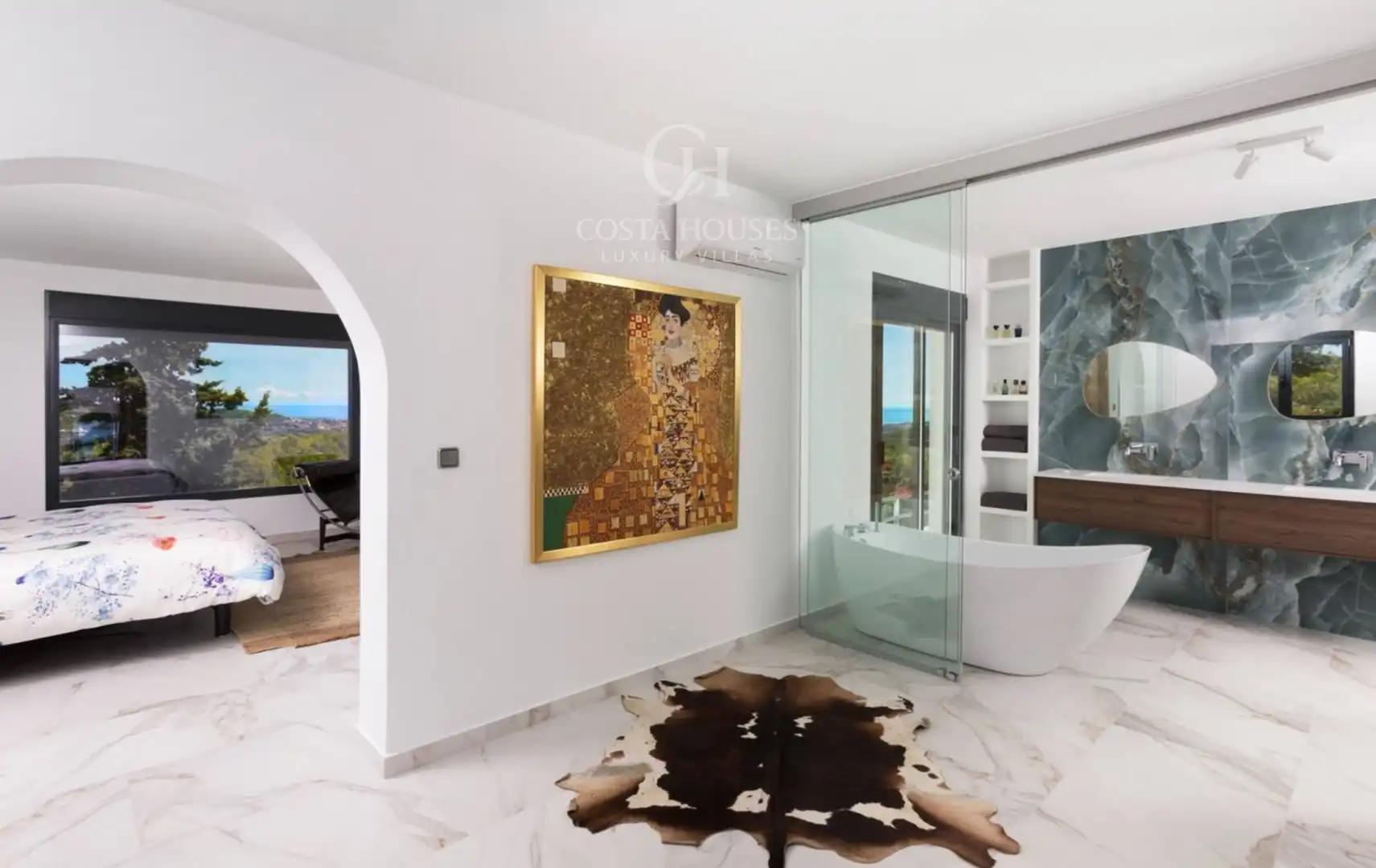 Baño de Casa o chalet en venta en Benissa con Aire acondicionado, Calefacción y Jardín privado