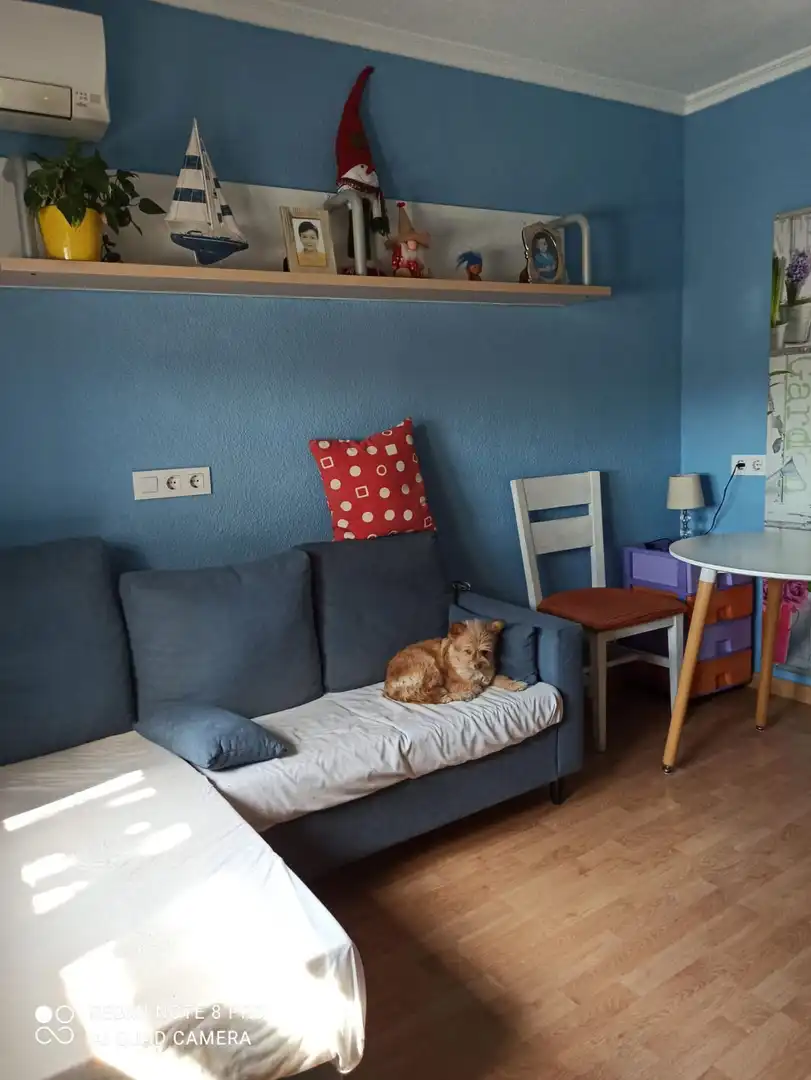 Living room of Flat for sale in Albacete  with Air Conditioner, Heating and Parquet flooring