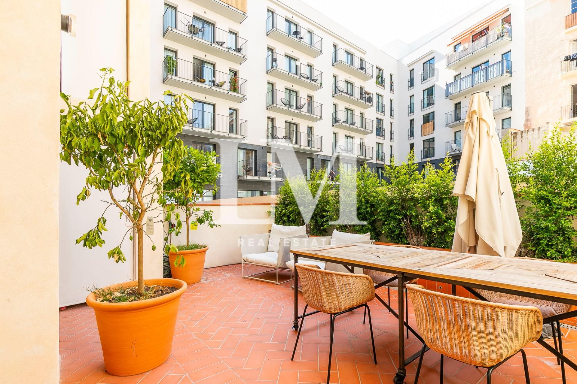 Terrassa de Apartament de lloguer en  Barcelona Capital amb Aire condicionat, Calefacció i Terrassa
