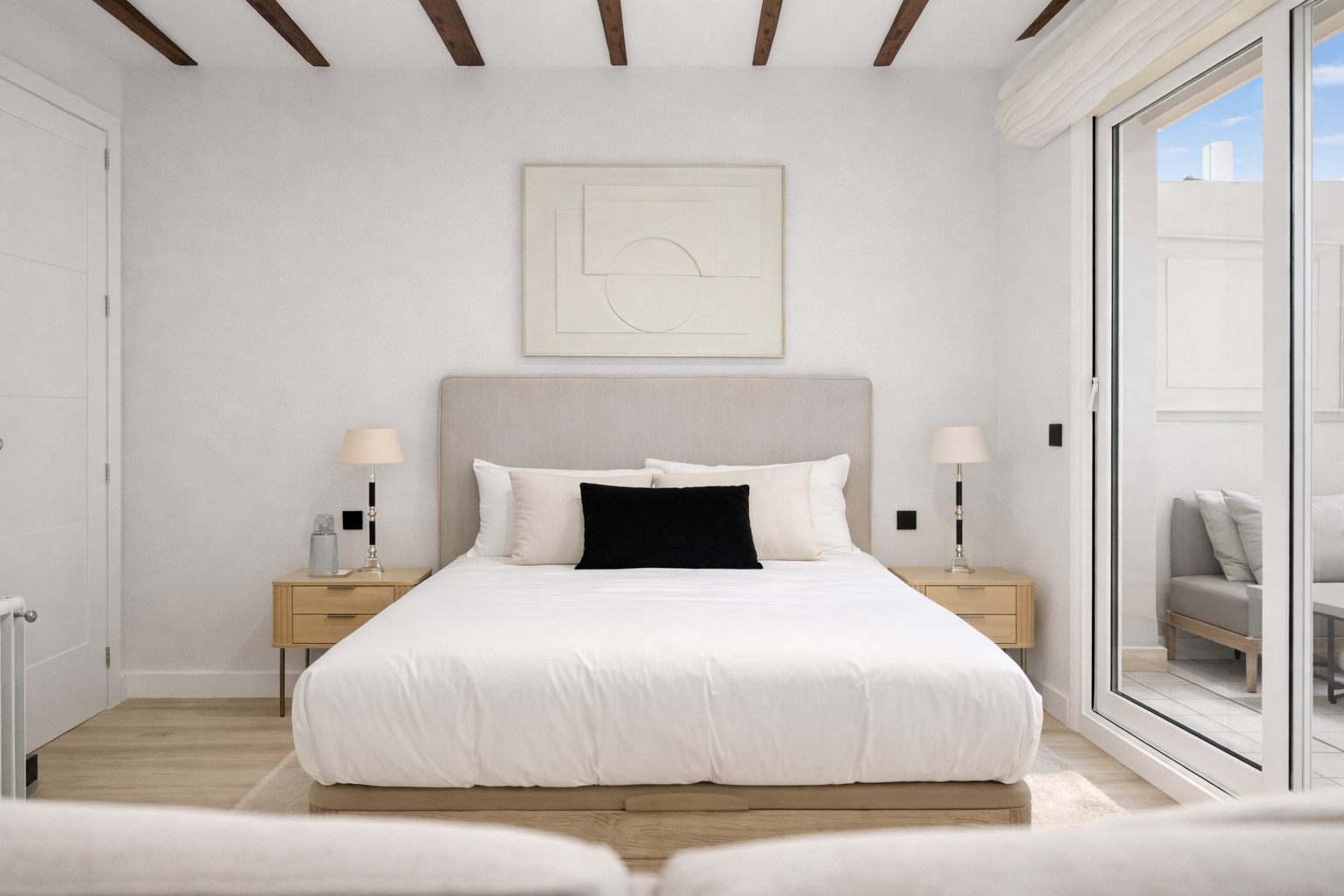 Dormitori de Àtic en venda en  Madrid Capital amb Aire condicionat, Calefacció i Terrassa