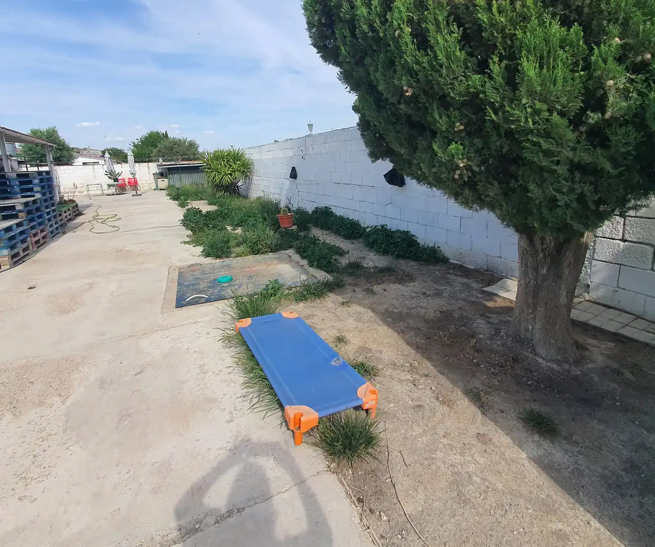 Parking de Finca rústica en venta en Osera de Ebro con Calefacción, Terraza y Amueblado