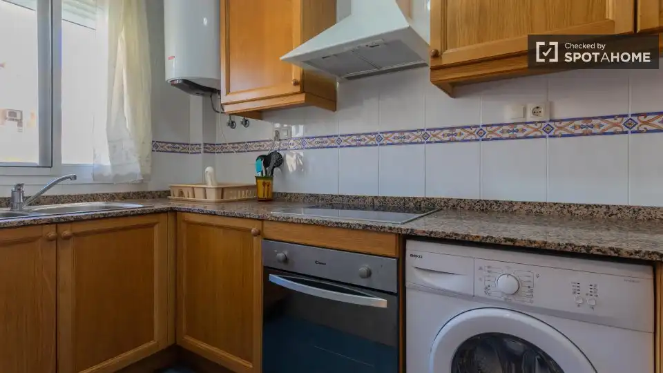 Cocina de Piso de alquiler en Puçol con Aire acondicionado, Calefacción y Amueblado