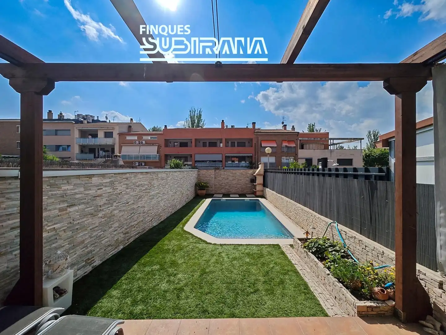 Piscina de Casa o chalet en venta en Vilanova del Camí con Aire acondicionado, Calefacción y Jardín privado