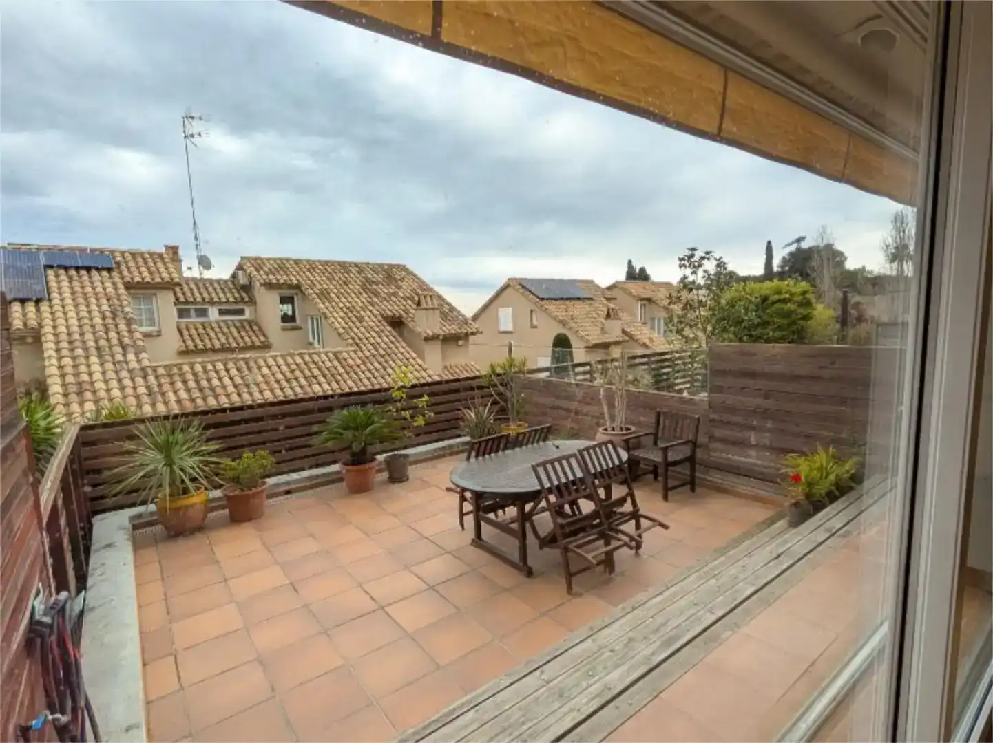 Terrassa de Casa adosada en venda en Tiana amb Aire condicionat
