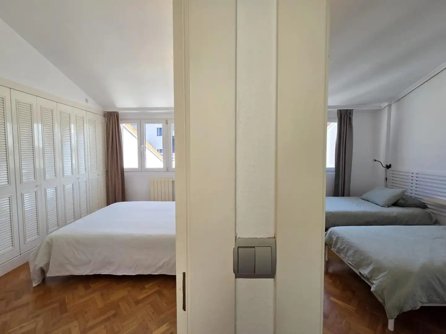 Bedroom of Attic for rent in Santa Cruz de Bezana  with Private garden, Parquet flooring and Terrace