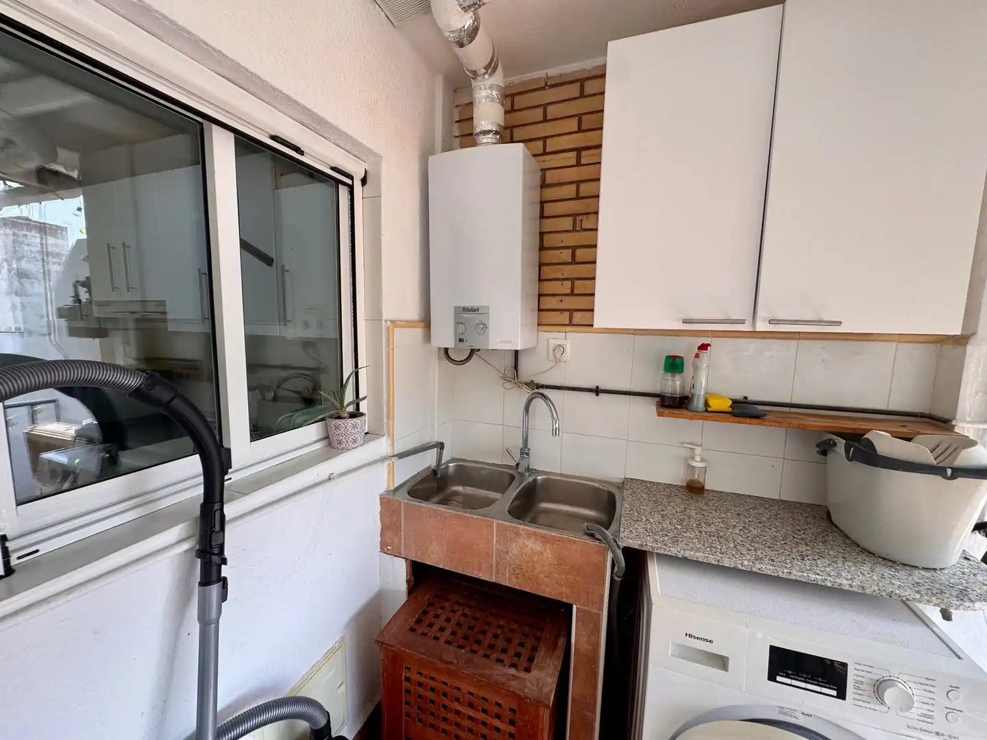 Cocina de Apartamento en venta en Sagunto / Sagunt con Aire acondicionado