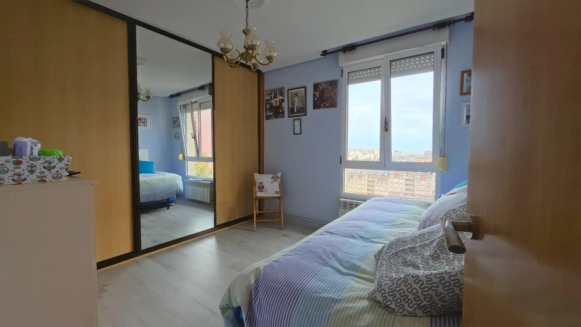 Bedroom of Flat for sale in Santander  with Heating