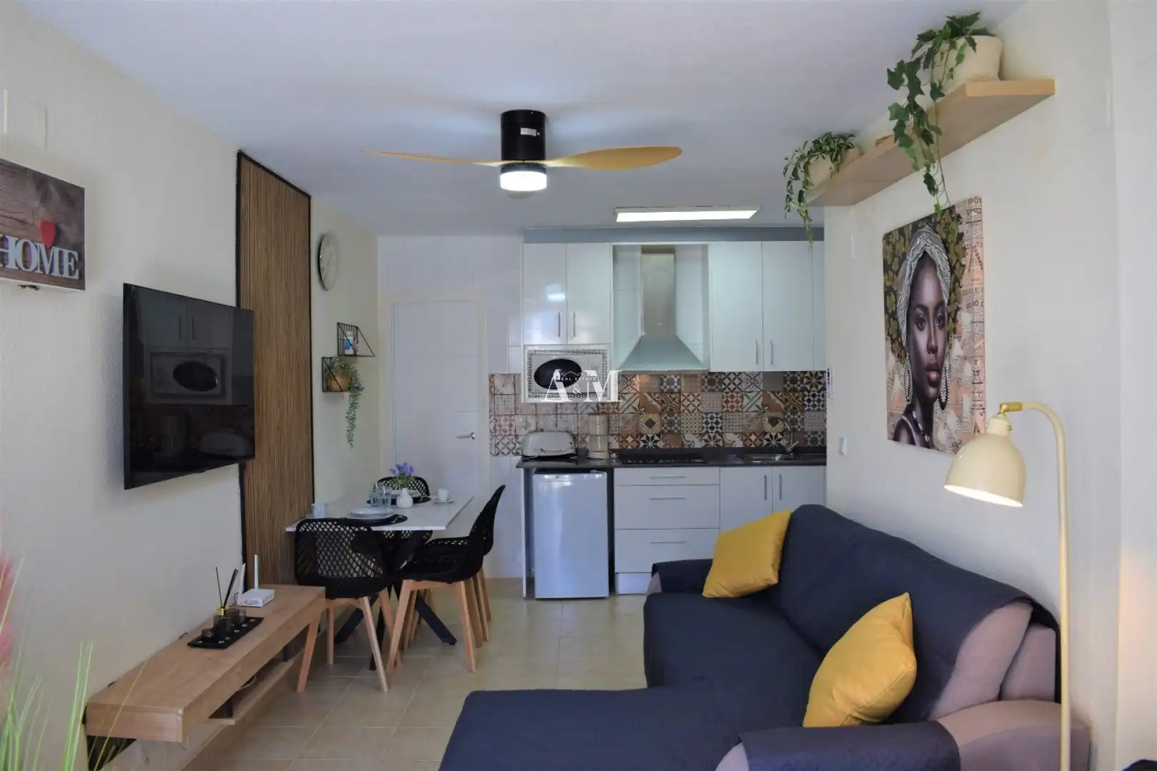 Sala de estar de Planta baja de alquiler en Torrevieja con Aire acondicionado, Calefacción y Terraza