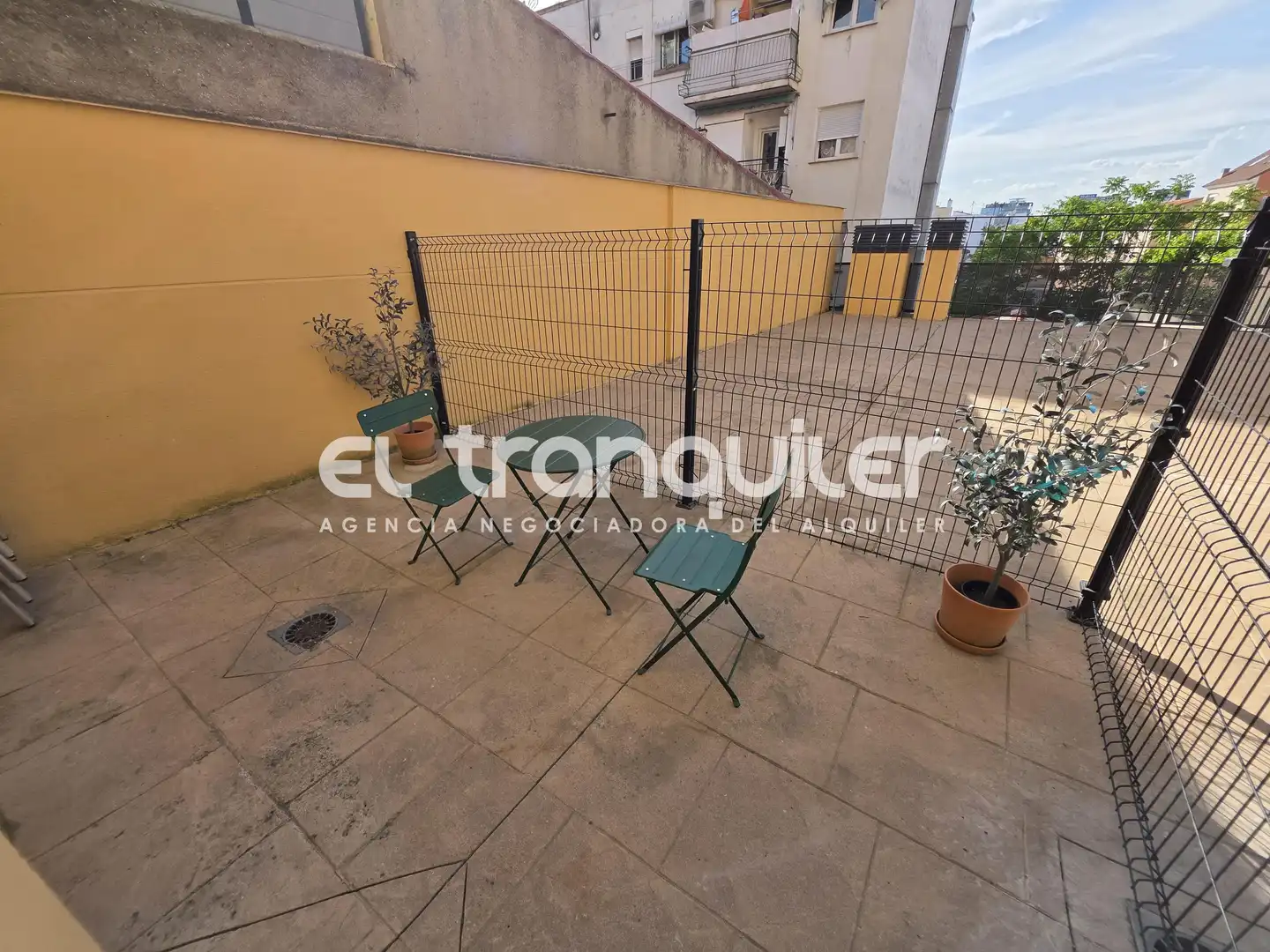 Terrasse von Wohnung zur Miete in Madrid mit Klimaanlage, Terrasse und Abstellraum