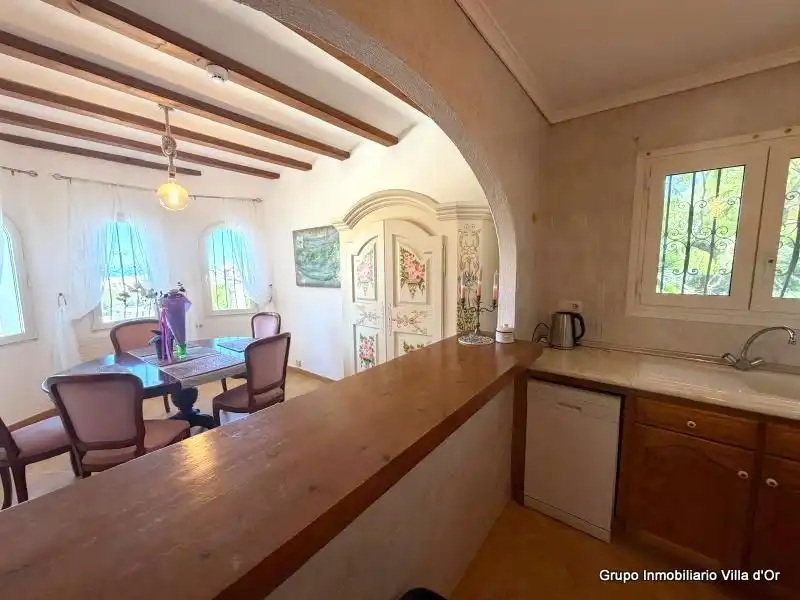 Kitchen of Houses for sale in Dénia  with Air Conditioner, Heating and Private garden
