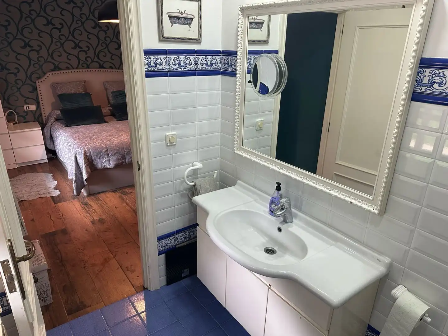 Baño de Casa o chalet en venta en Meñaka con Calefacción, Jardín privado y Terraza