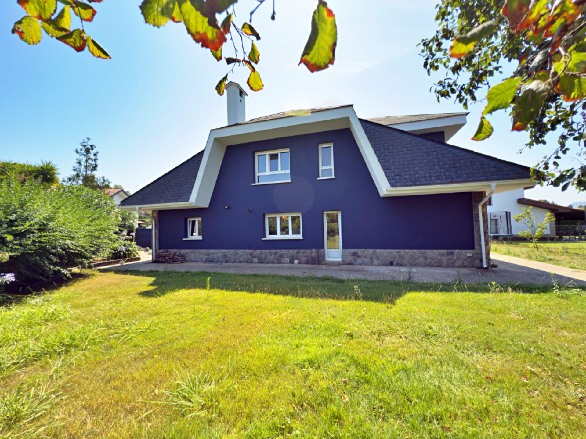 Vista exterior de Casa o chalet en venta en Gijón  con Calefacción, Jardín privado y Parquet