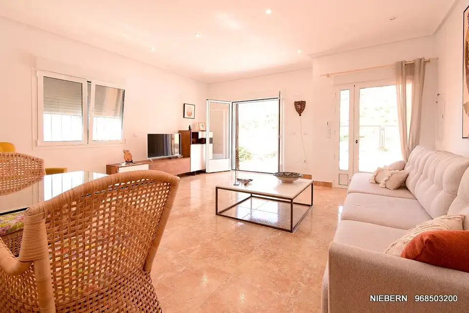Living room of Houses for rent in Cartagena  with Air Conditioner, Terrace and Swimming Pool