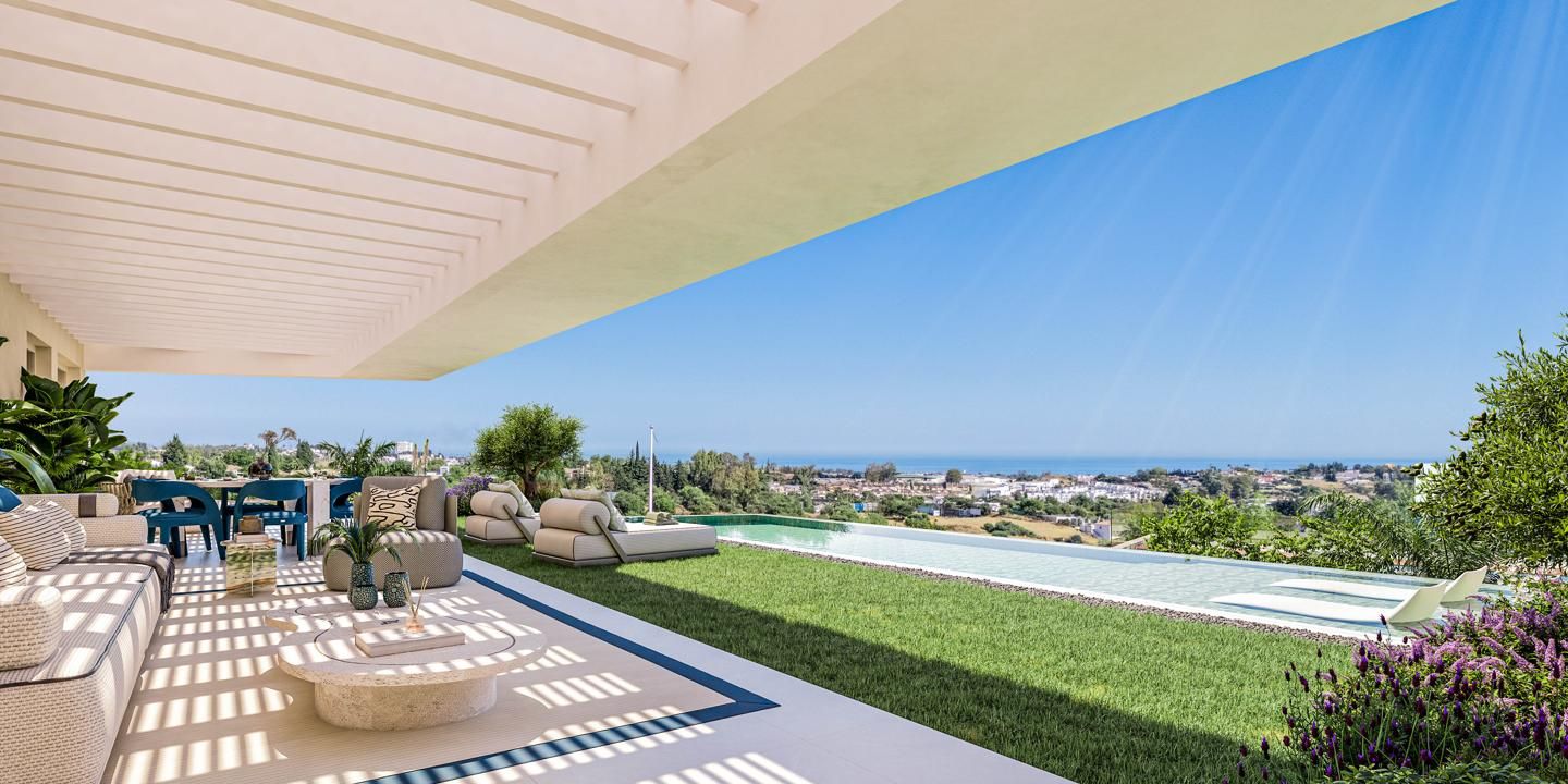 Terrace of Attic for sale in Benahavís  with Air Conditioner, Heating and Private garden