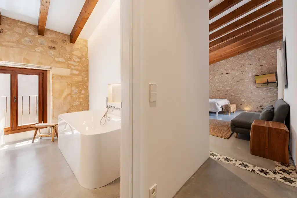 Bathroom of Country homes for sale in Pollença  with Air Conditioner, Heating and Private garden
