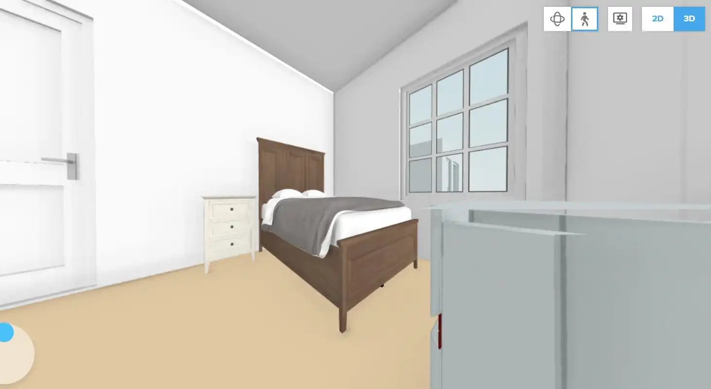 Dormitori de Apartament de lloguer en Madrid amb Calefacció, Moblat i Forn
