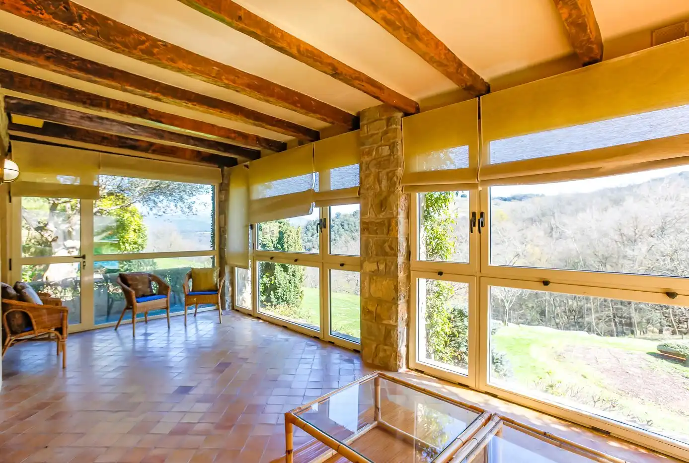 Terraza de Finca rústica en venta en Olot con Calefacción, Jardín privado y Terraza