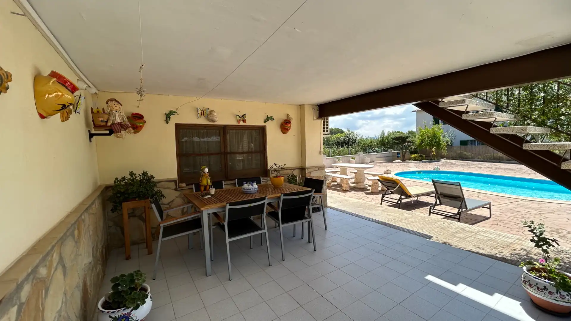 Terrassa de Casa o xalet en venda en Masquefa amb Aire condicionat, Calefacció i Jardí privat