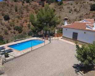 Exterior view of Country house to rent in Álora  with Private garden, Terrace and Swimming Pool