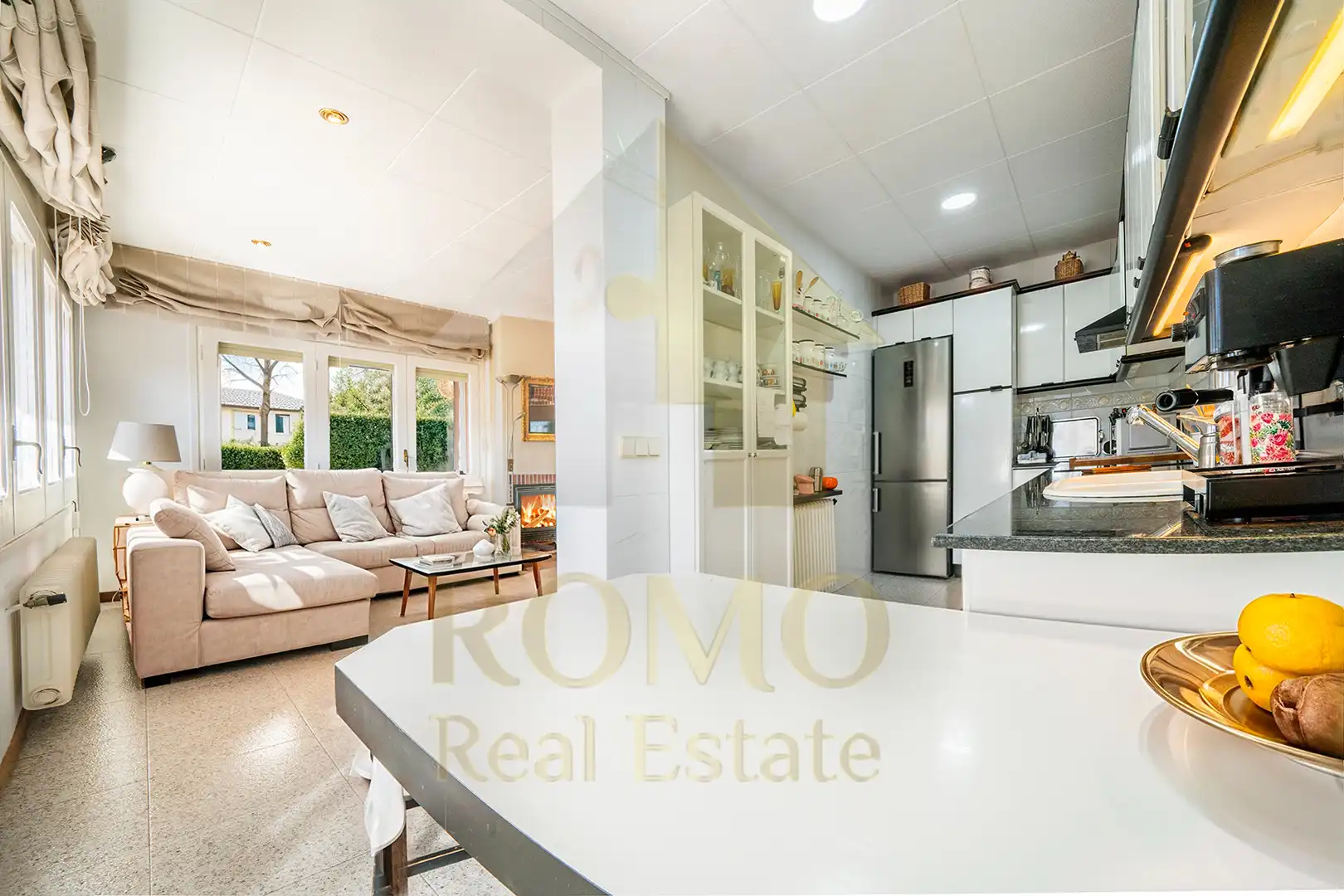 Vista exterior de Casa adosada en venta en Sant Fost de Campsentelles con Calefacción, Jardín privado y Terraza