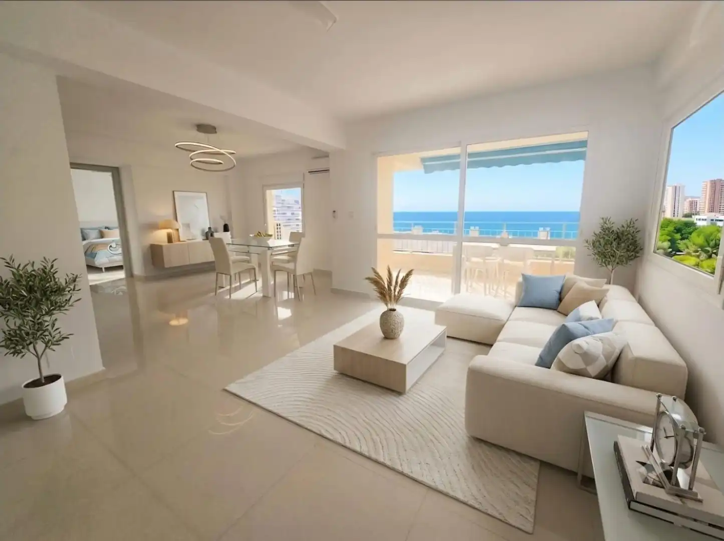 Sala d'estar de Pis en venda en Torremolinos amb Aire condicionat i Piscina comunitària
