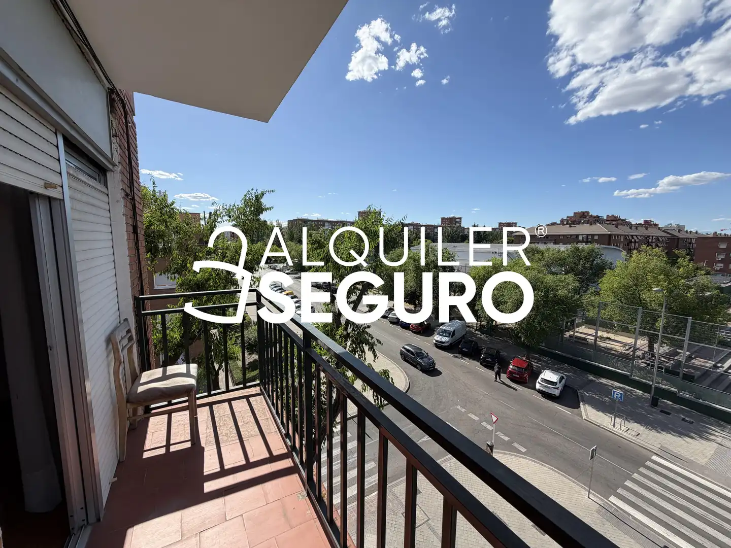 Vista exterior de Piso de alquiler en Madrid con Aire acondicionado, Calefacción y Terraza
