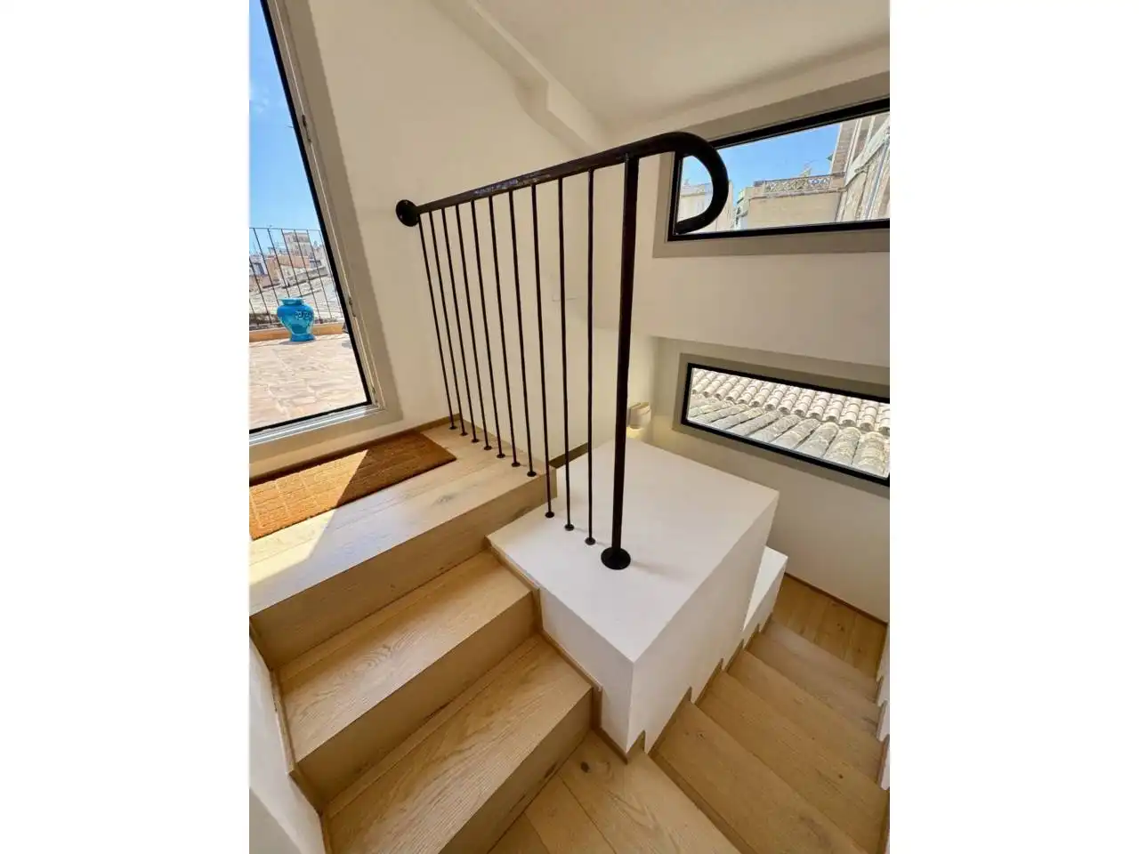 Terraza de Ático de alquiler en  Palma de Mallorca con Aire acondicionado, Calefacción y Parquet
