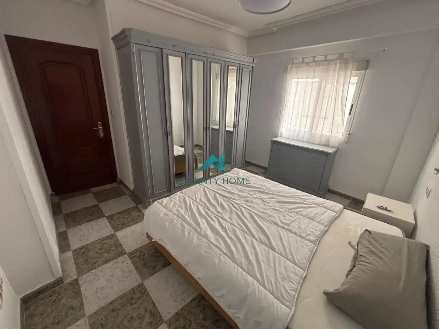 Schlafzimmer von Wohnung zur Miete in Jaén mit Klimaanlage, Möbliert und Balkon