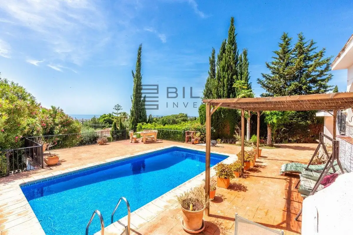 Chalet con piscina en venta en Carretera de Mijas
