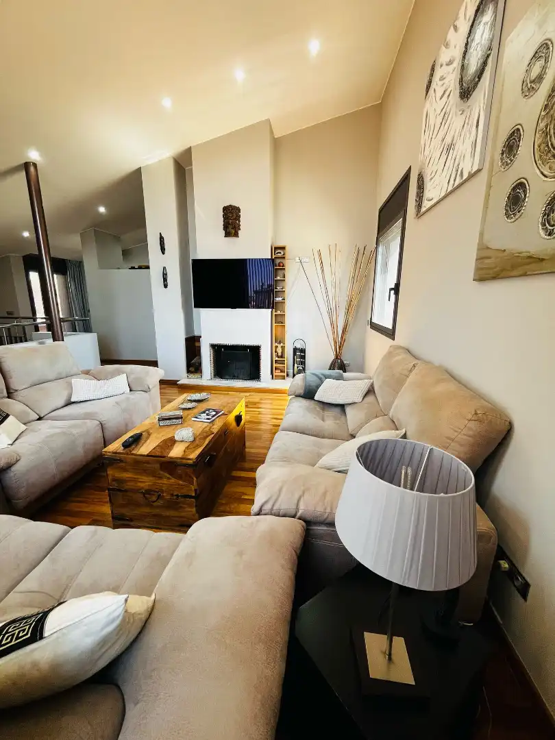 Sala d'estar de Casa o xalet en venda en Piera amb Aire condicionat, Calefacció i Jardí privat