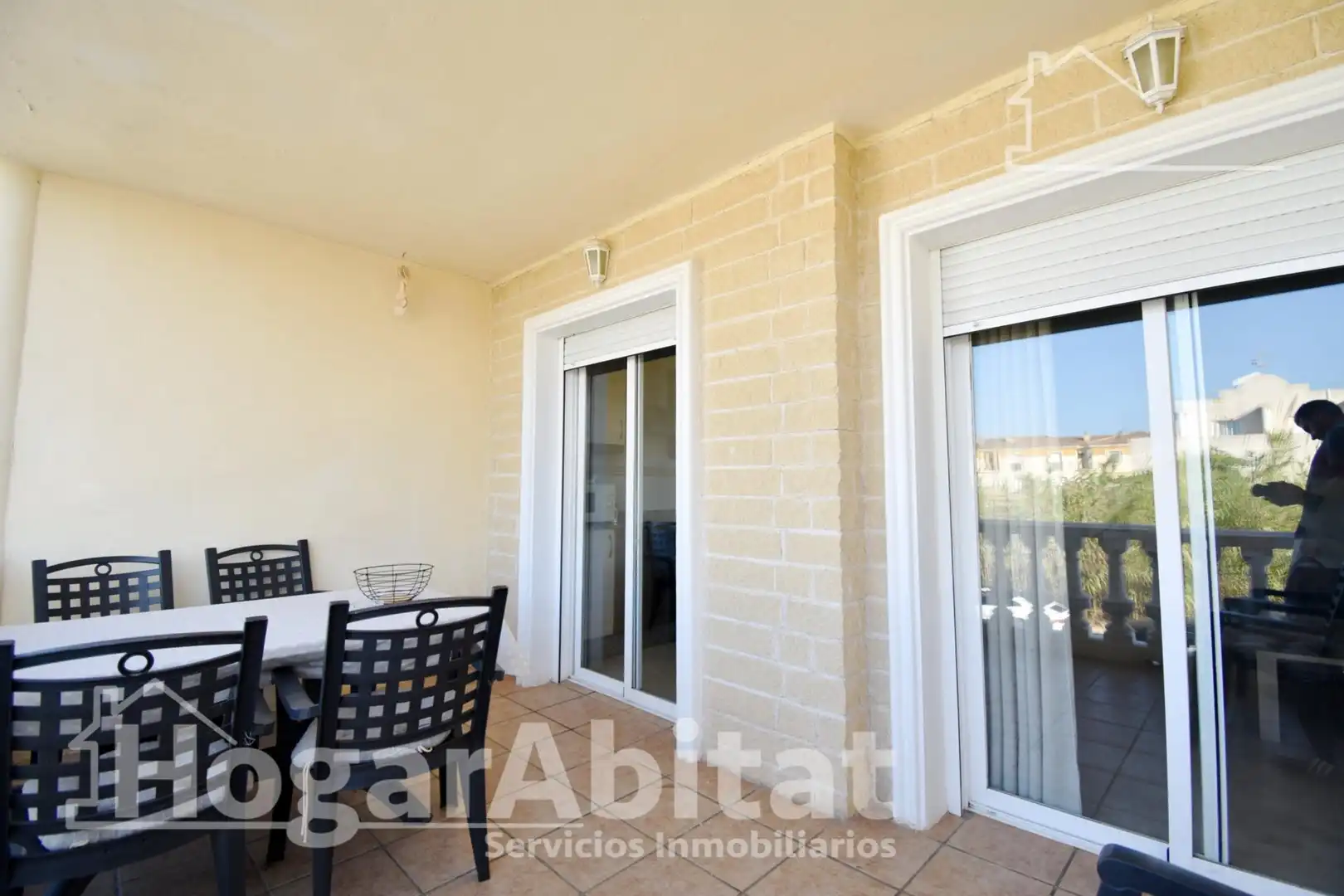 Exterior view of Detached homes for sale in Oliva  with Air Conditioner, Private garden and Terrace
