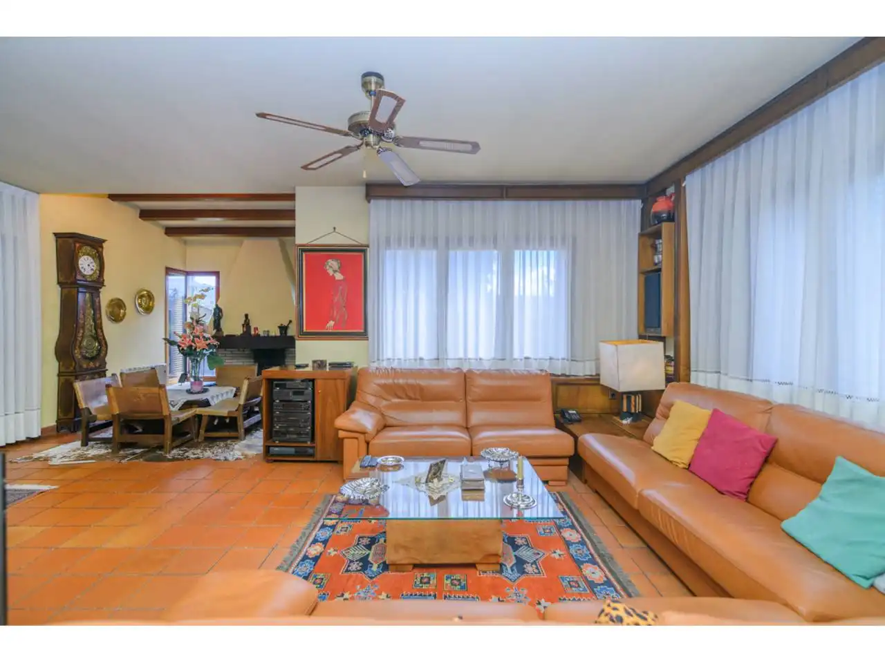 Wohnzimmer von Haus oder Chalet zum Verkauf in Sant Vicenç de Castellet mit Klimaanlage, Heizung und Privatgarten