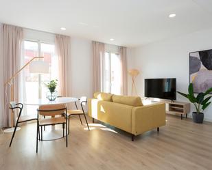 Living room of Flat to rent in  Barcelona Capital  with Air Conditioner, Heating and Furnished